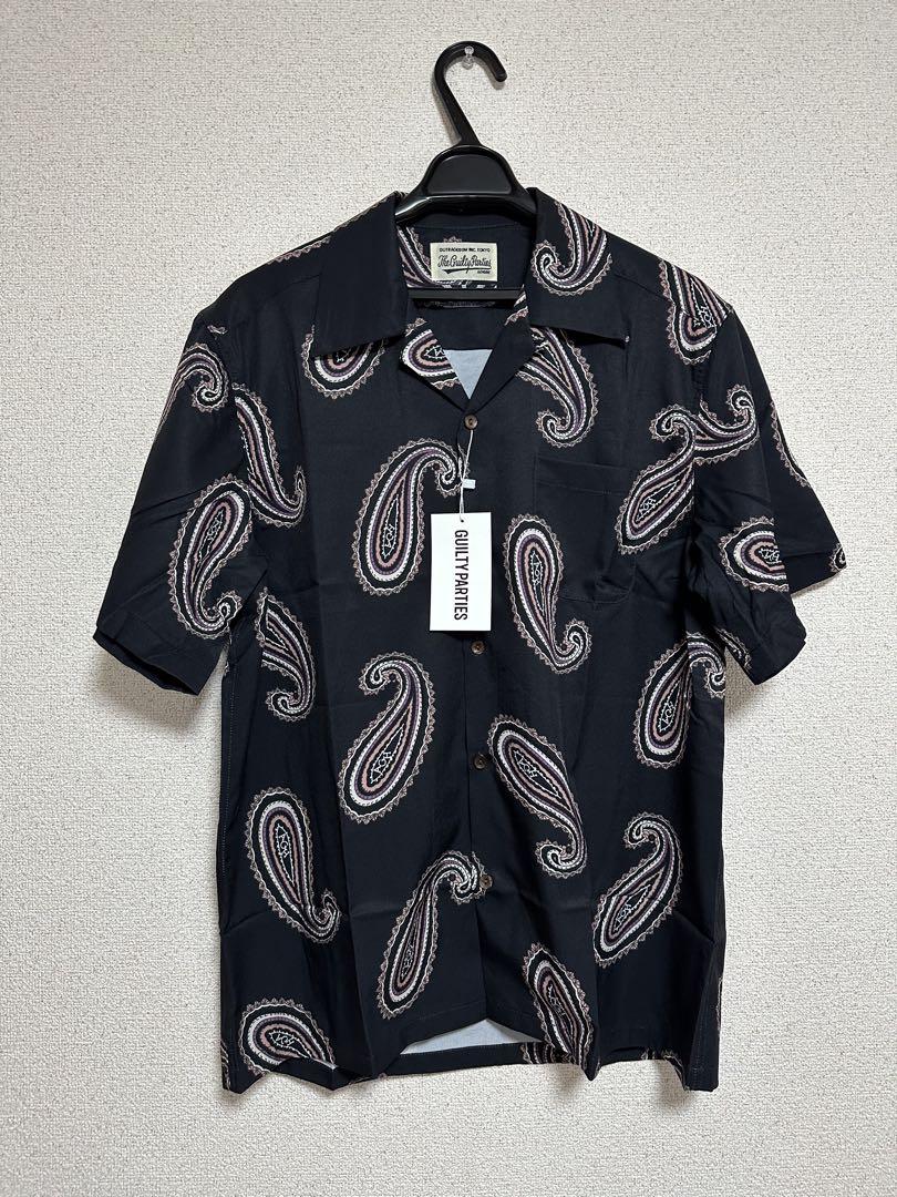 Rare M size Wacko Maria x Buds Pool ☆ Paisley Open Collar Shirt