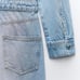 NWT ZARA Z1975 PINK DYED DENIM JUMPSUIT SIZE L