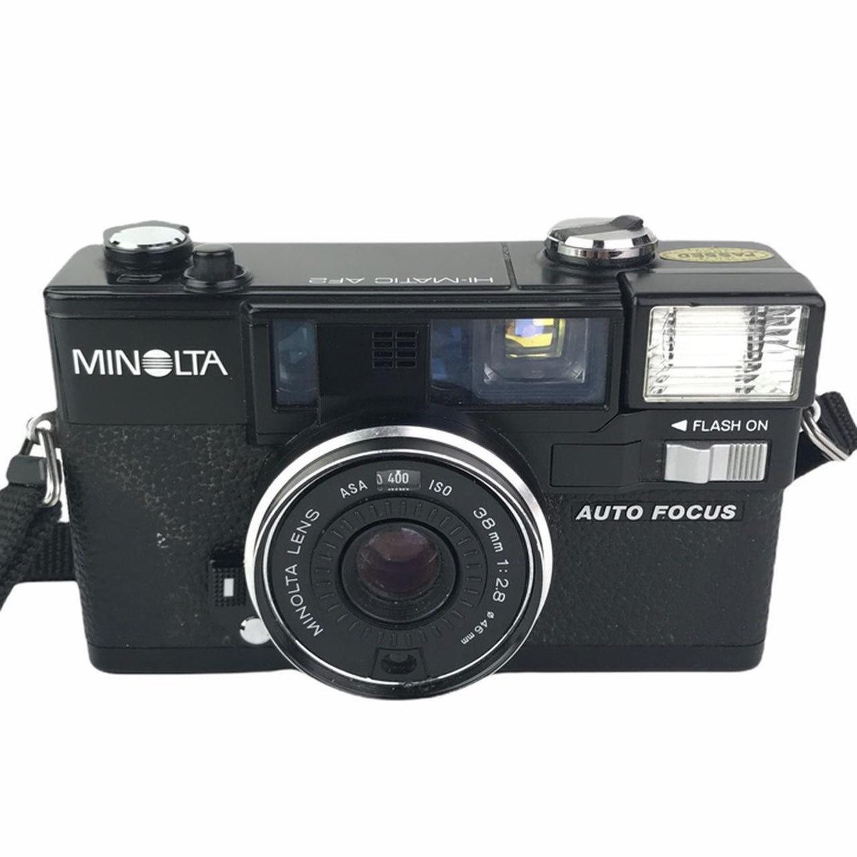 Minolta Hi-Matic AF2 Film Camera As Is