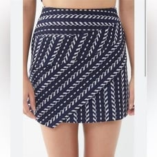 Haute Rogue Susan Geo Mini Skirt