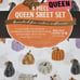 Fall Halloween Pumpkin Queen Sheet Set - Brand new queen sheets