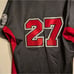 Lugnuts Black and Red Baseball Jersey Pre-owned Size Xxl