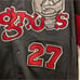Lugnuts Black and Red Baseball Jersey Pre-owned Size Xxl