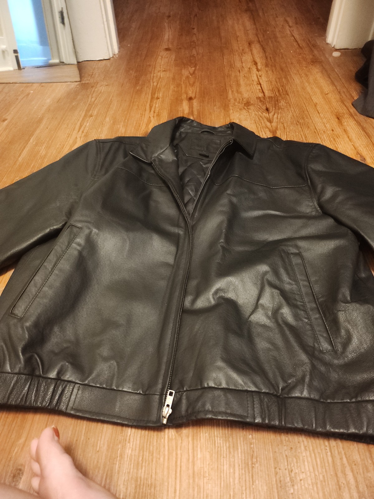 leather jacket men