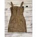 Noli Yoga liquid dress almond tan size small NWT
