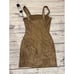 Noli Yoga liquid dress almond tan size small NWT