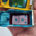 Lot of 2 AFX Aurora slot cars '55 Chevy Bel Air Yellow & Chevy Nomad Blue Nice B