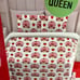 Strawberry Shortcake Comforter Full/Queen 86in X 86in 2 Shams 20in X 26in