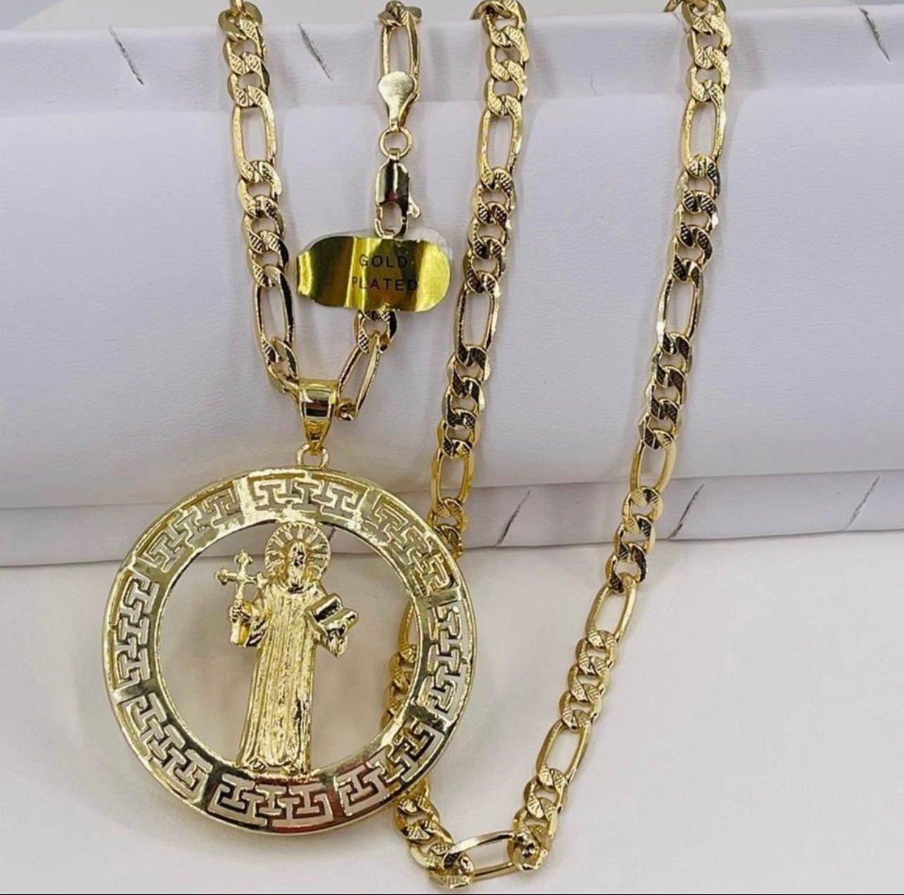 Saint Benedict Gold Plated