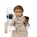 VTG American Girl MINI FELICITY DOLL 6” Cloth Body Meet Outfit Book 2 BOX & Band