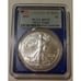 PCGS 2022 1 oz Silver Eagle Dollar MS70 FDI - Blue Core Holder
