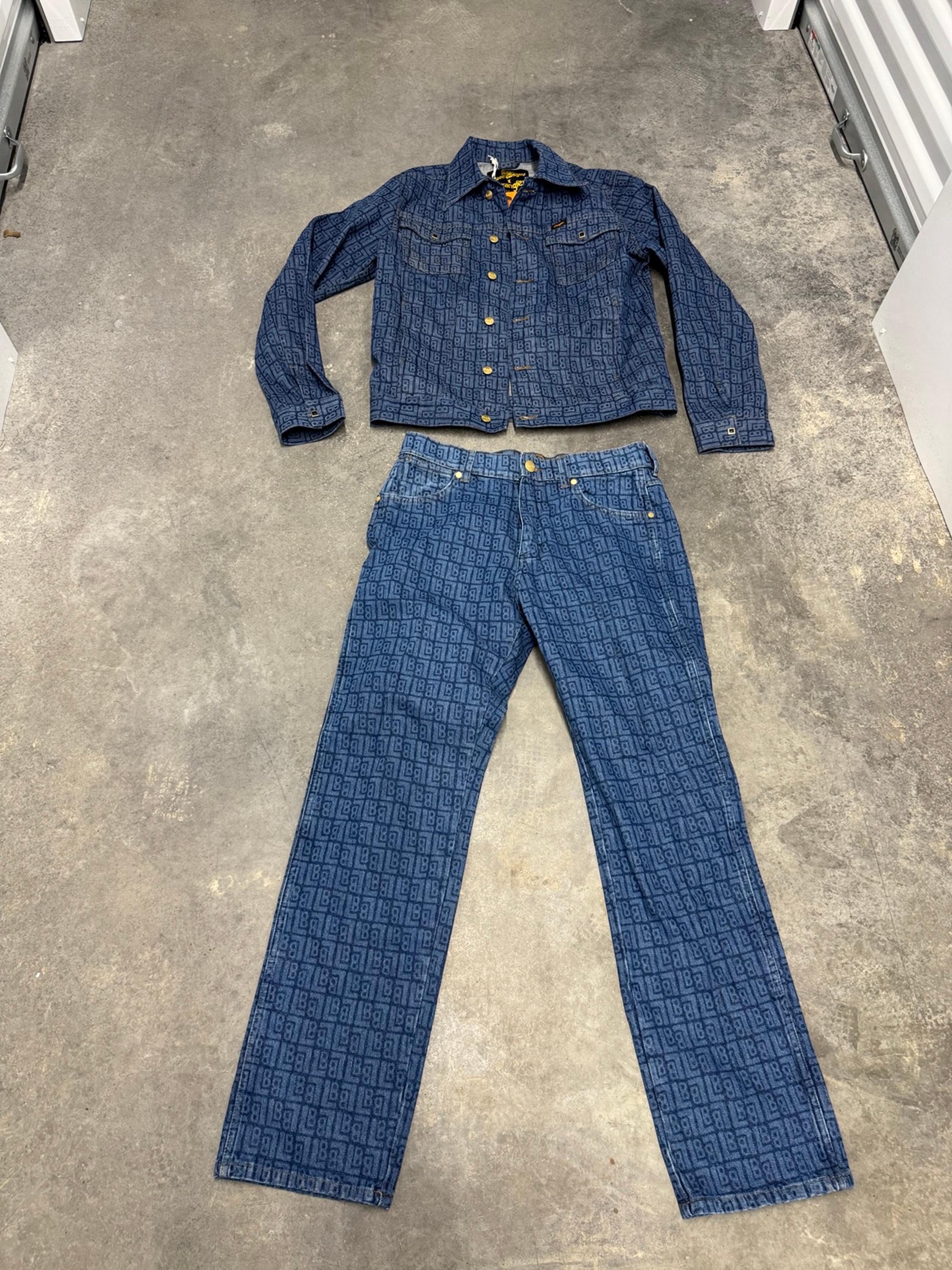 Wrangler x León Bridges Denim Jacket size M and jeans w32 L32 blue NWTS