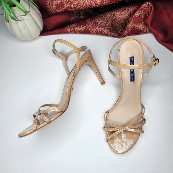 Stuart Weitzman Starla 80 Heels Size 9.5 Adobe