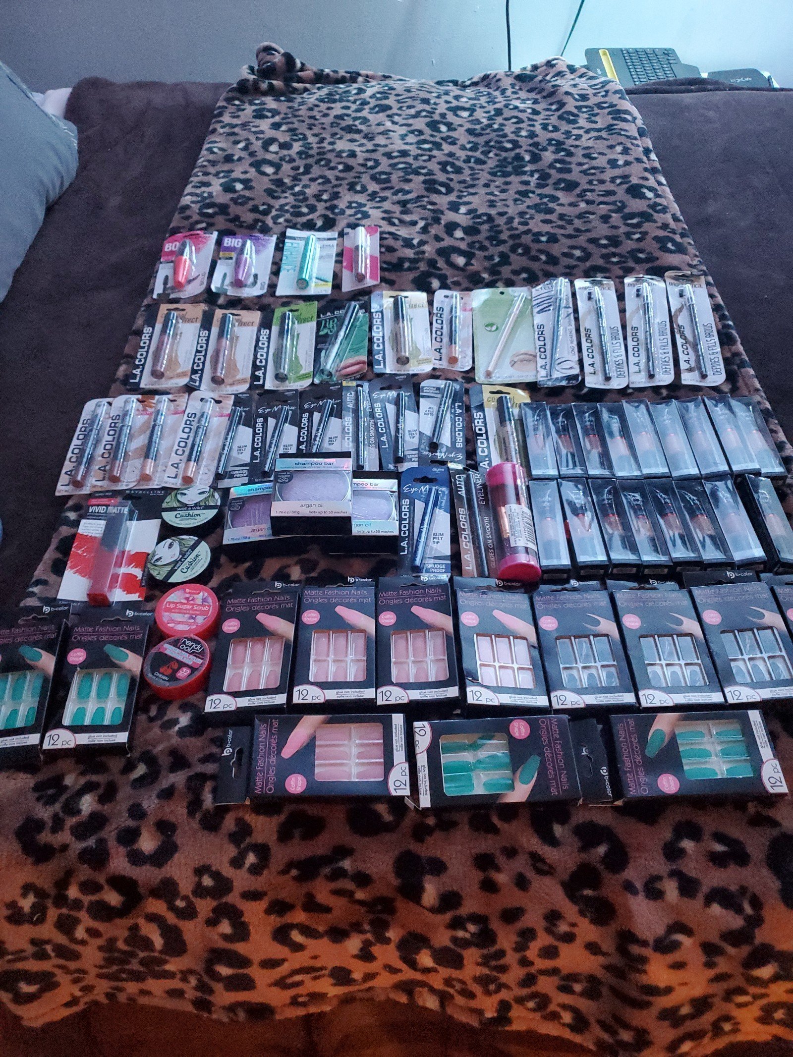 Lots of make-up