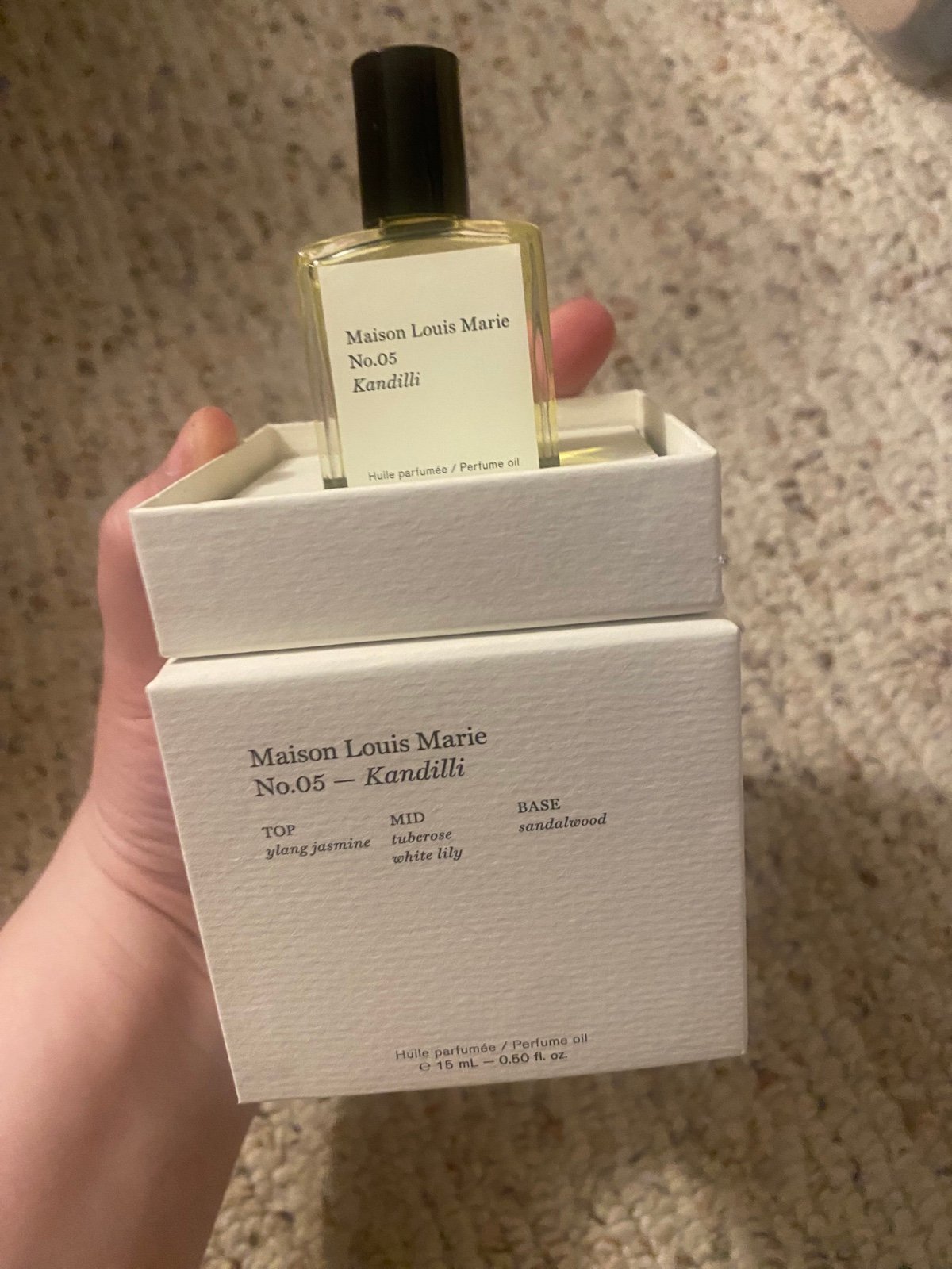 Maison Louis Marie No. 5 Kandilli perfume oil