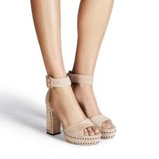 Tamara Mellon Gobi Suede Platform Sandal