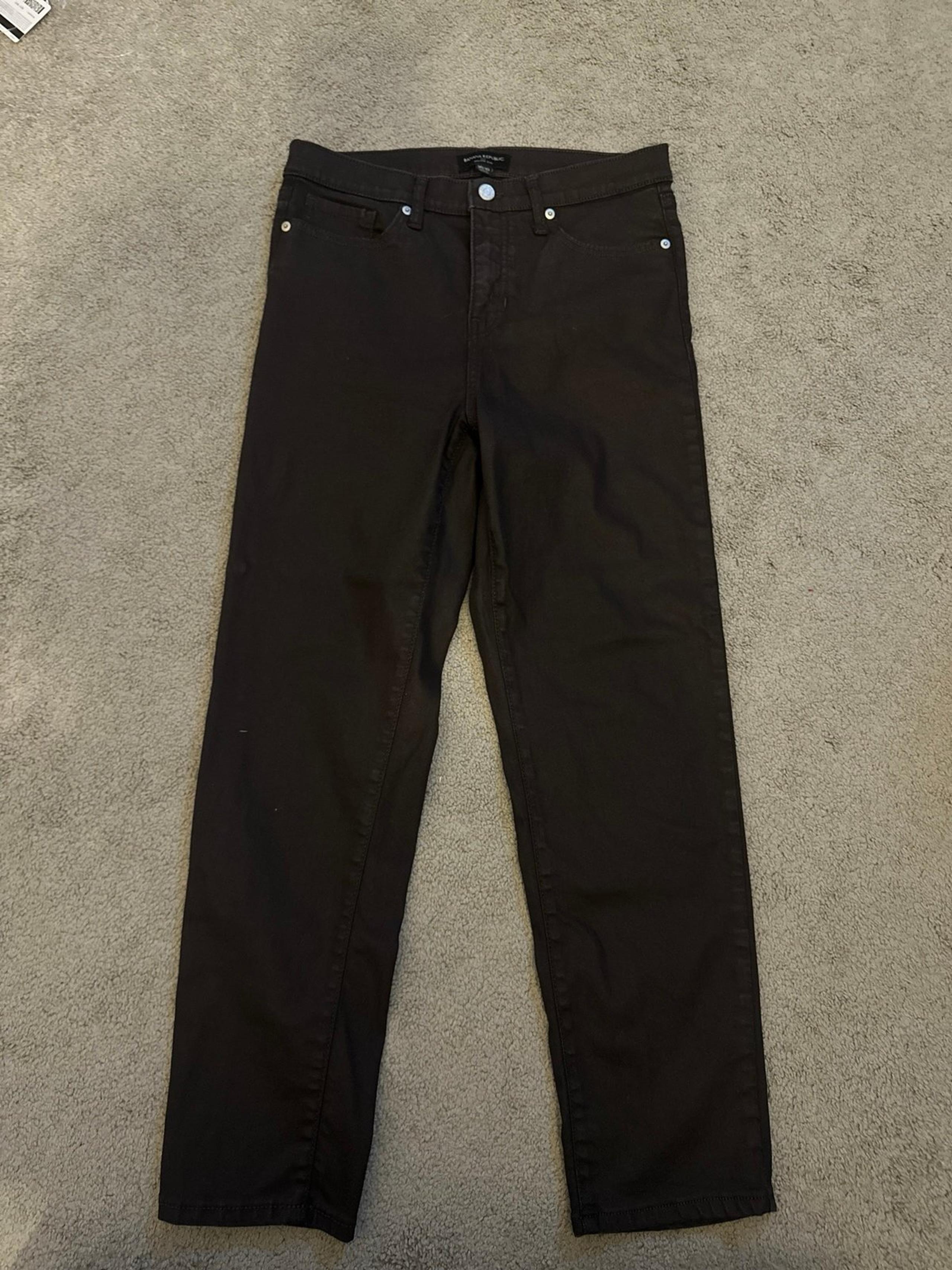 Banana Republic Womens Chocolate Denim 10/30