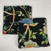 Pottery Barn Throw Pillow Shams 2017 Set 2 Bird Flower Print 24x24 Linen Blend