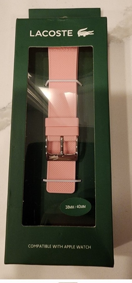 Lacoste Apple Watch band