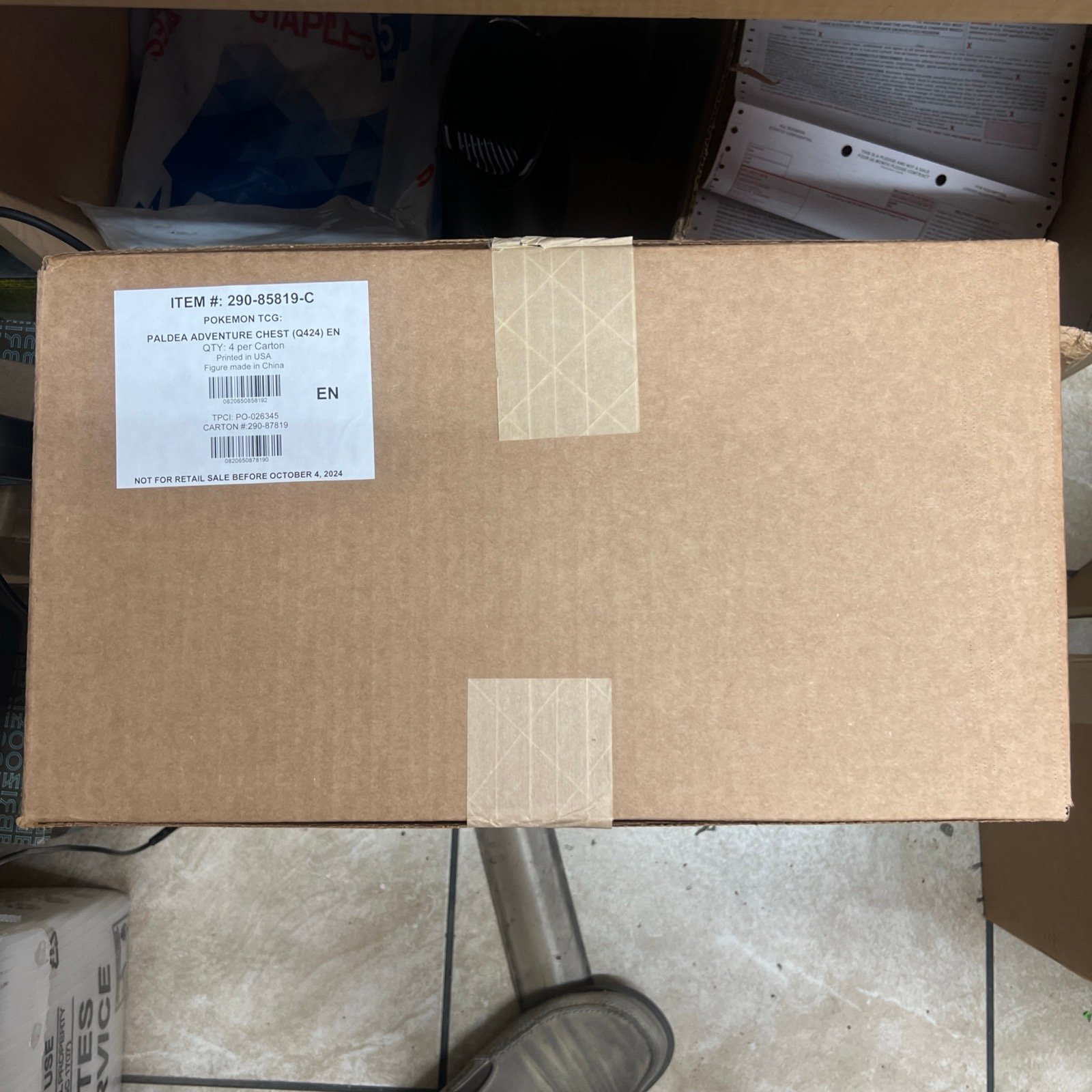 4 Pokemon TCG Charizard ex Super Premium Collection Box CASE Sealed