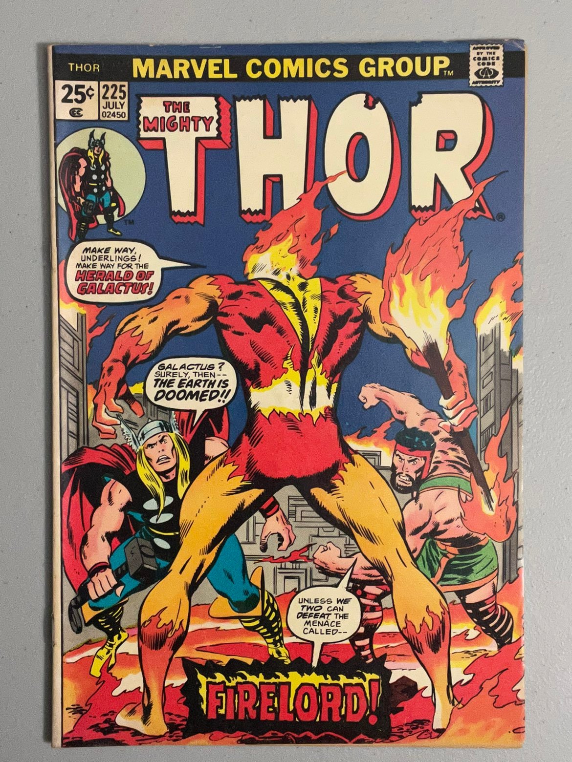 Thor (Mighty) # 225 (Marvel Comics, 1974)