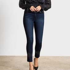 Sam Edelman 25 Jeans High Rise Skinny in Stardust blinged calves NWT