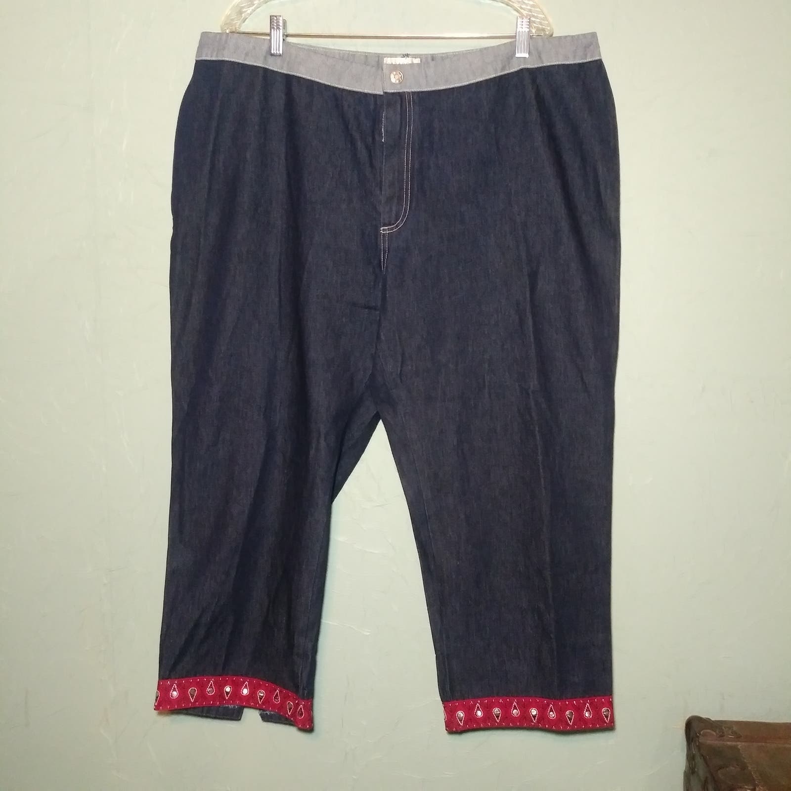 Vintage Paradox Capri Jeans Womens Plus 20W