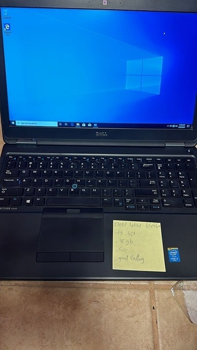 Dell Latitude E5550 Laptop - i5 5th Gen, 8GB RAM, 512GB HDD