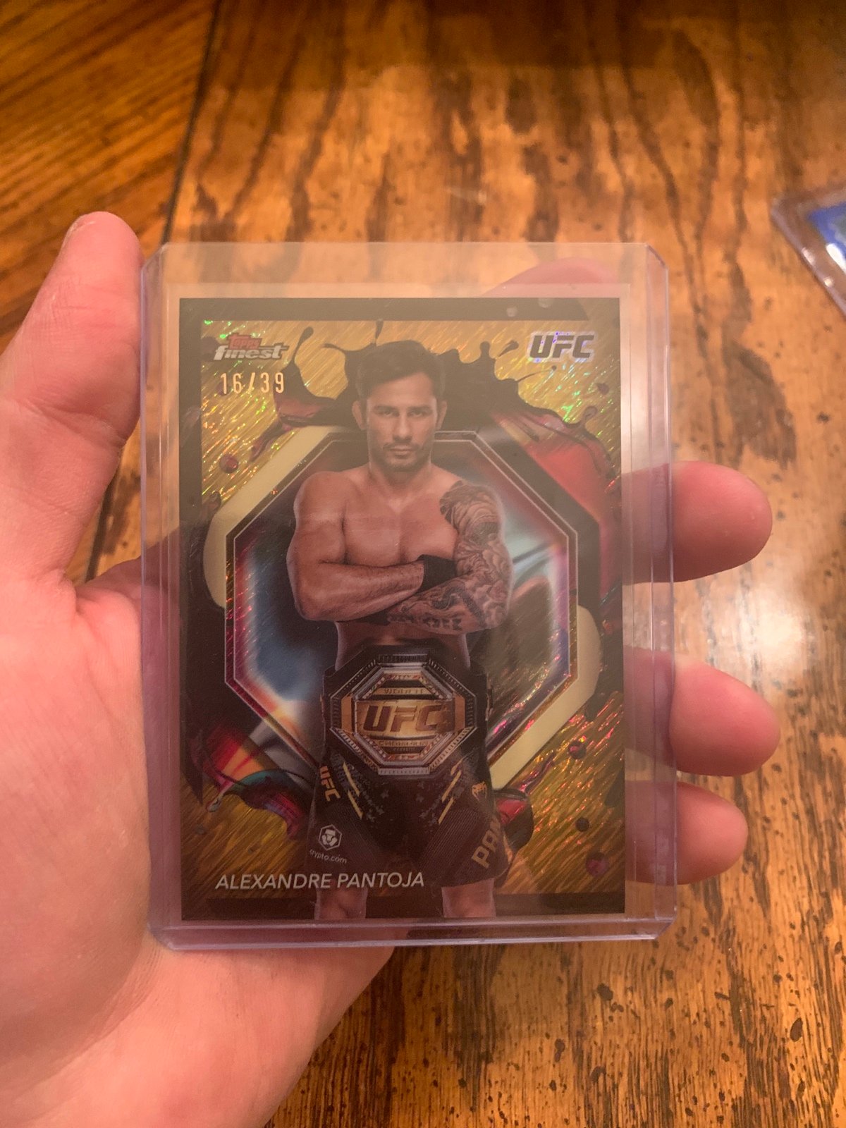 UFC Alexandre Pantoja 16/39 UFC TOPPS FINEST