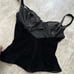 VTG Natori / Velvet Corset Bustier