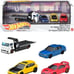 Hot Wheels Premium Diorama Fleet Street Honda EG, Celica and Sentra with Hauler