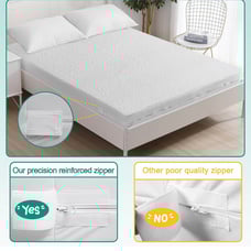 Mattress Encasement King Waterproof Mattress Cover Protector