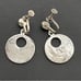 Los Ballesteros vintage Taxco Mexico sterling silver abalone earrings