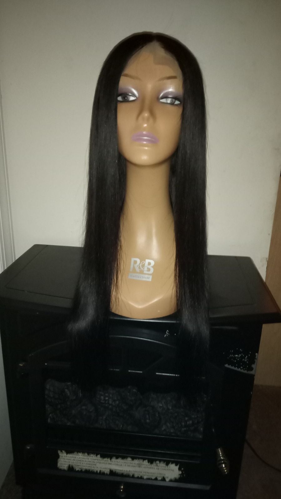 Brazilian body wave wig with a 5x5 Trans