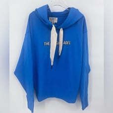 Sandrine Rose X Free People Blue The Virgin Label sweatshirt size Large