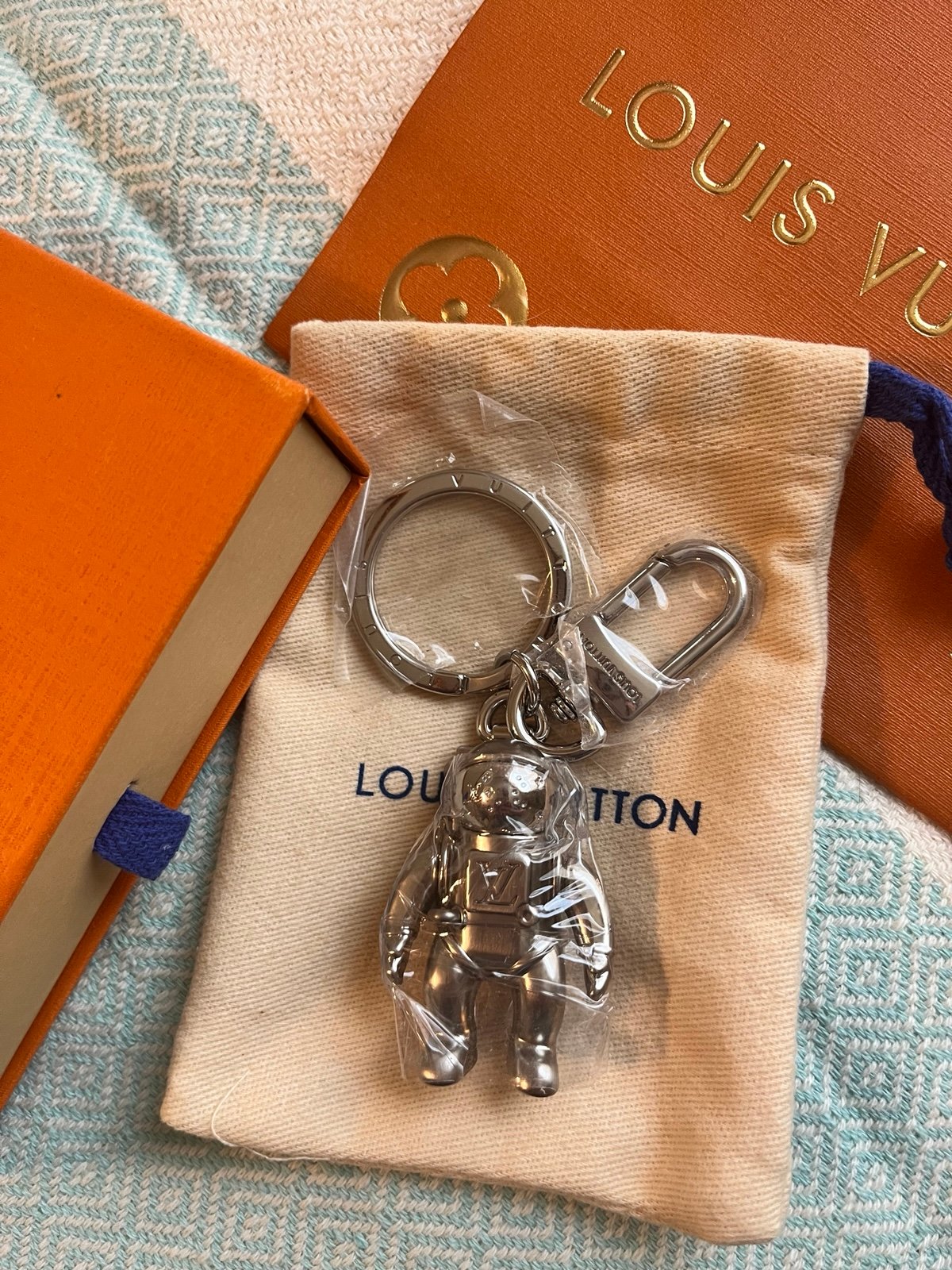 LOUIS VUITTON Spaceman Astronaut Bag Charm Key Ring