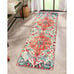 Bohemian Floral Medallion Area Rug - 2x6 Runner Rug