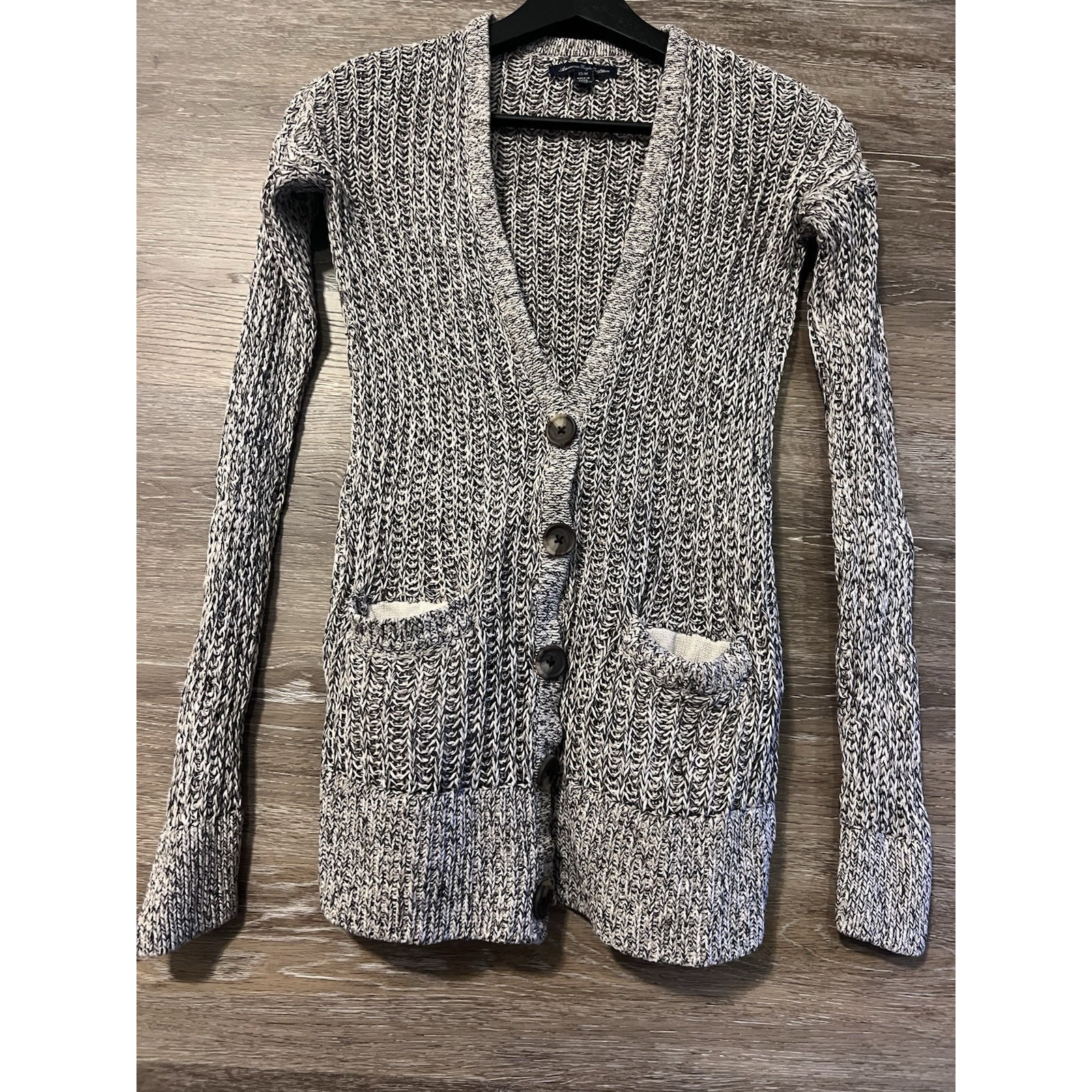 ASO Vampire Diaries American Eagle Knit Cardigan Vintage Sz XS Elena Gilbert