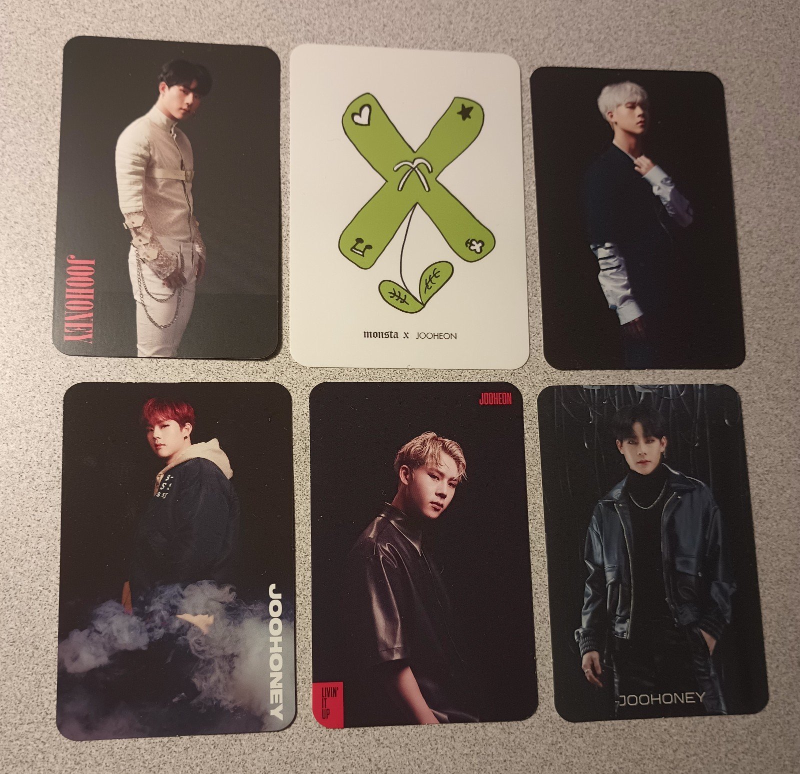 Monsta X Joohoney broadcast sticker Japan PC Set (6)