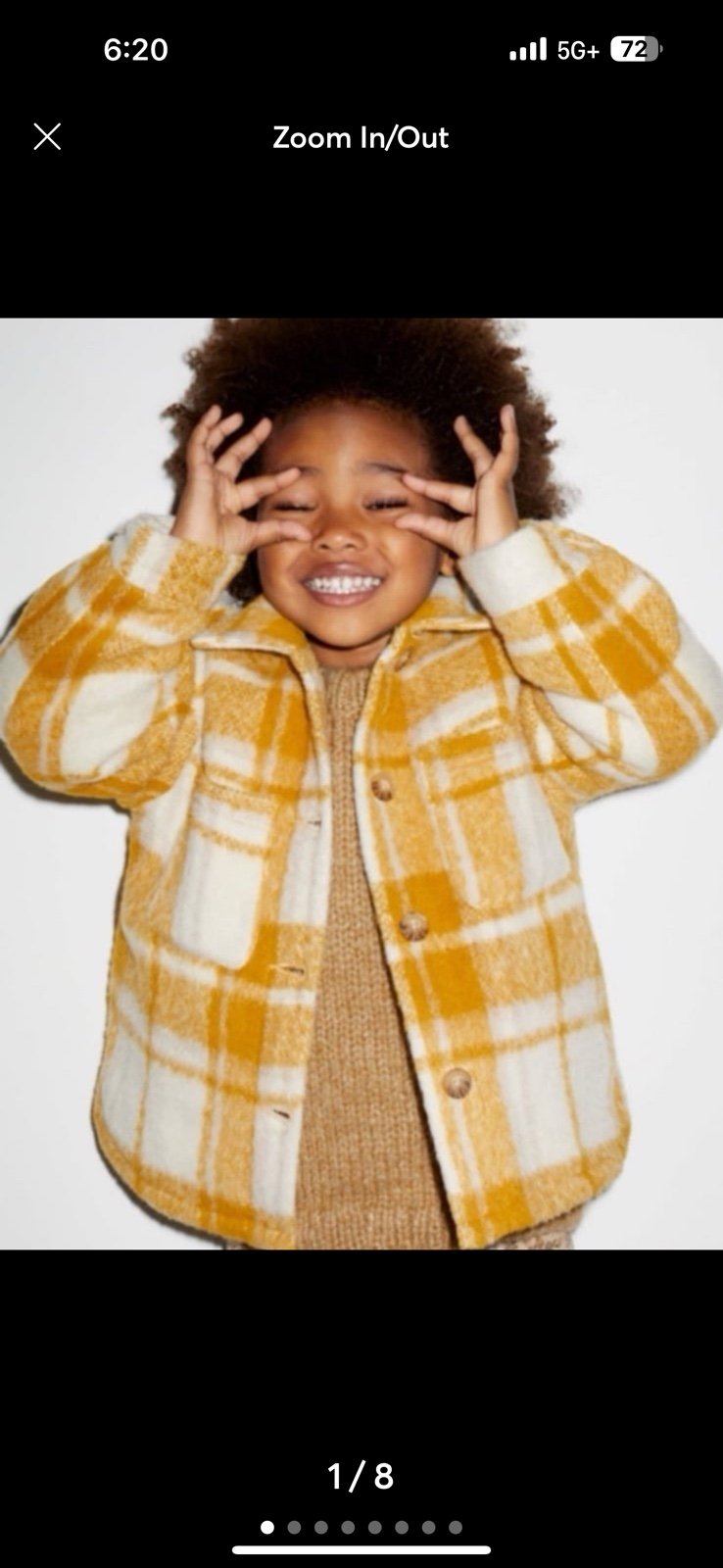 Zara new jacket sz 18/24m