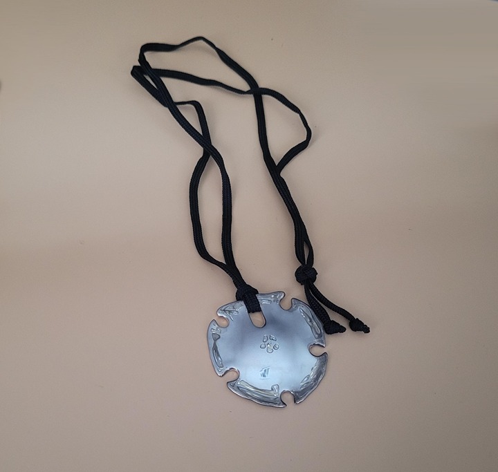 RLM Studios Sterling sand dollar pendant necklace