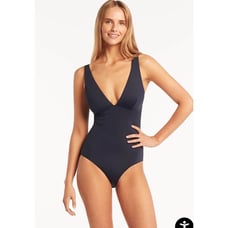 NWT Women’s Sea Level Australia Eco Essentials Longline Tri One Piece Us 8 Aus12