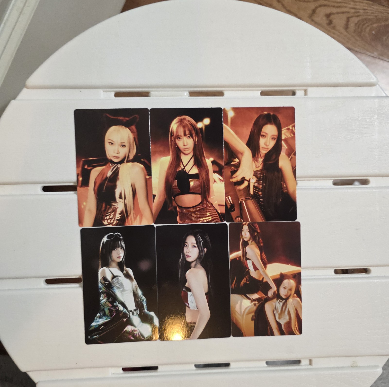 LE SSERAFIM EASY CRAZY HOT 2025 TOUR - Mini Photocard Set of