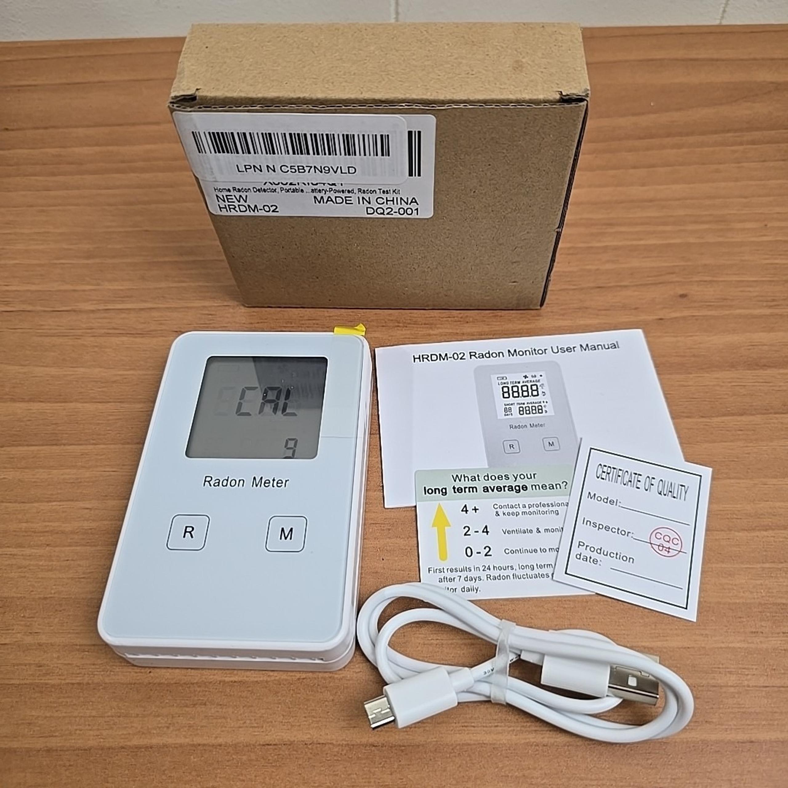 Funny Kitchen Home Radon Detector Portable Radon Meter Long and Short Term