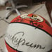 Basketball signed Denny Crum
