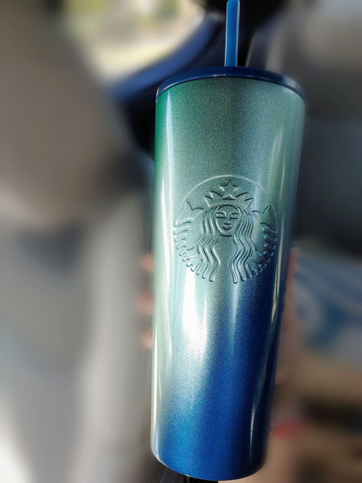 Starbucks Blue Ombre Tumbler
