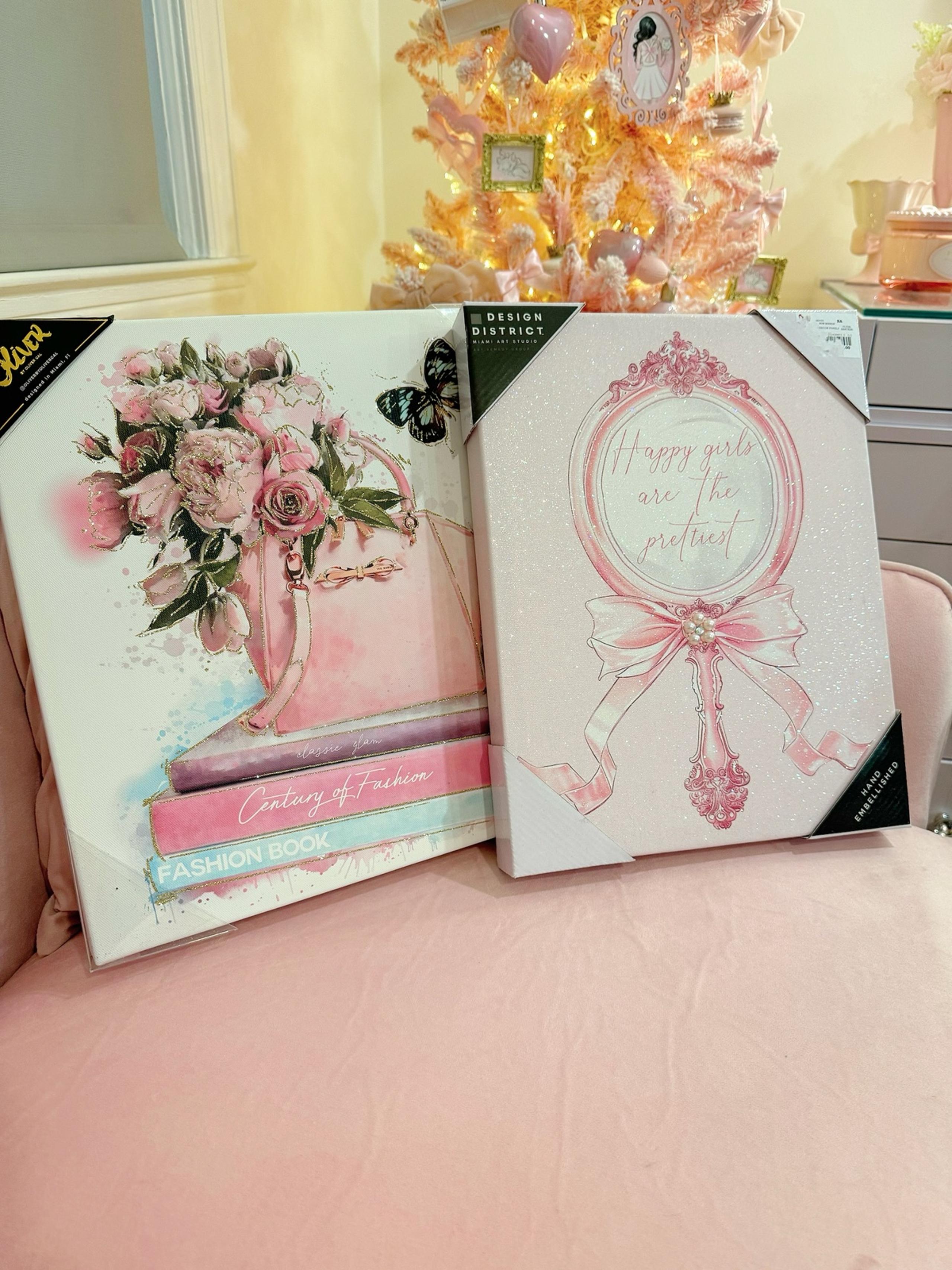 Pink & Girly Wall Art Pictures