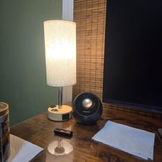 Bedside Table Lamp for Bedroom - 3 Way Dimmable Touch Lamp USB C Charging Ports