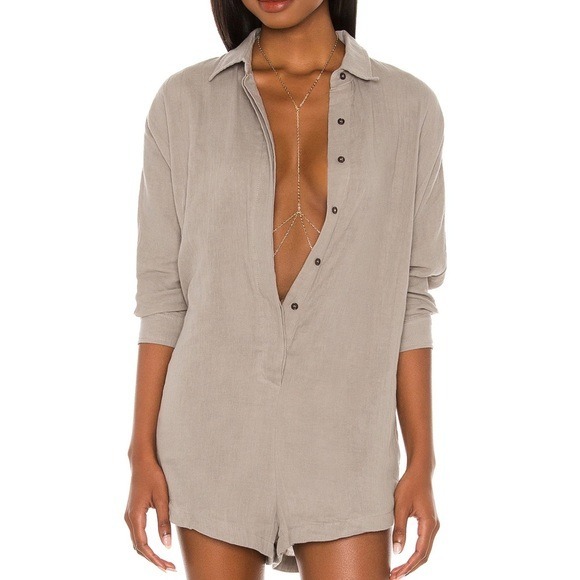 Revolve JOOLZ By MARTHA CALVO Stella Body Chain in Gold BEST SELLER Blogger