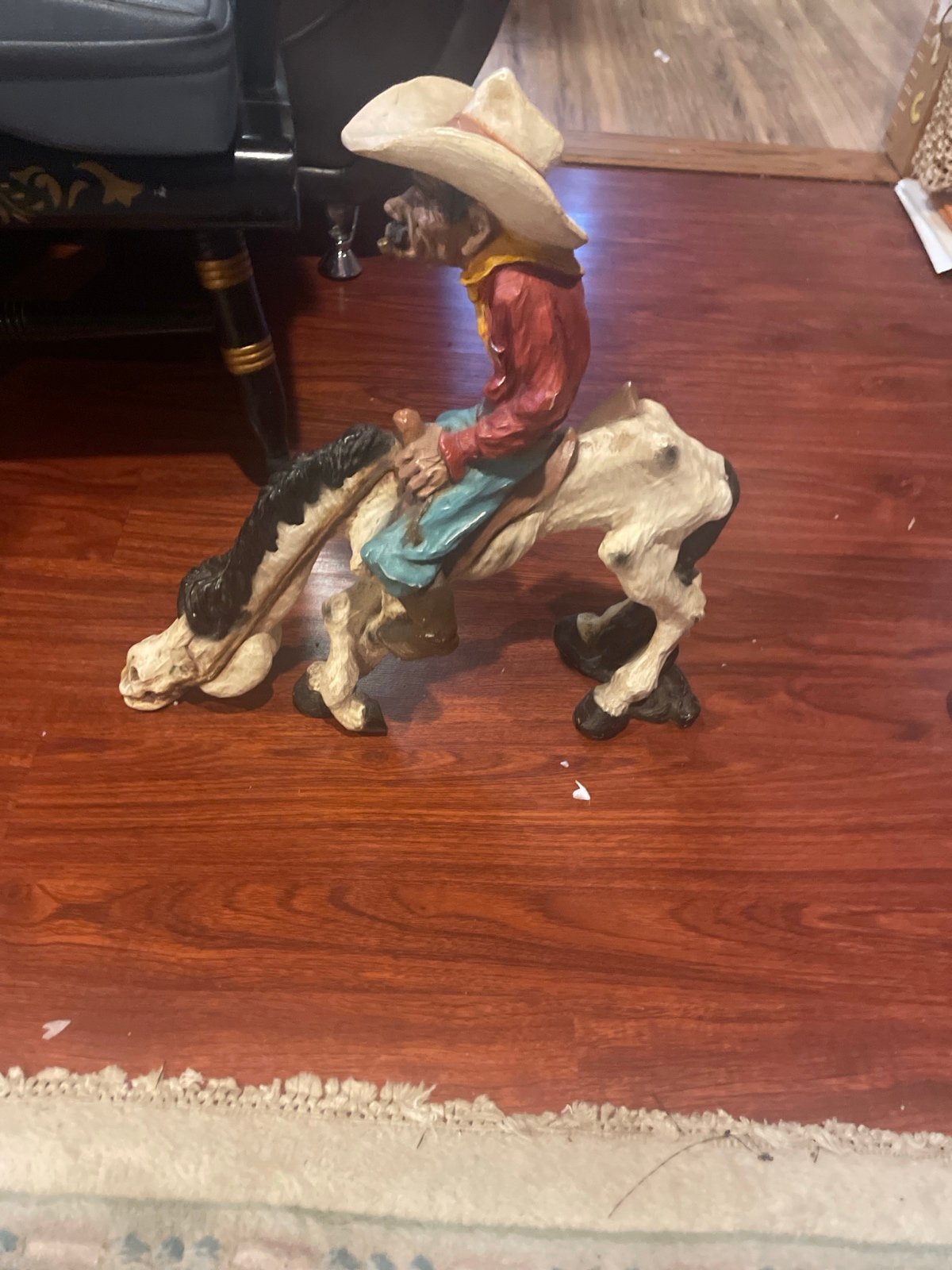 Vintage 1977 statutory cowboy
